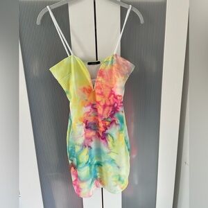 Forever 21 Multicolor Tie-Dye Top